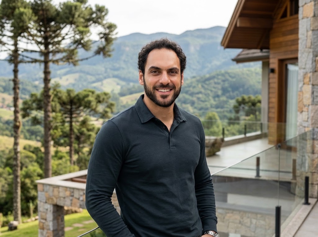 Daniel D. de Castro, consultor exclusivo da Gramado Casas, na Serra Gaúcha